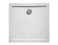 Van Marcke Go Douchebak Helion Vierkant Composiet Wit 90X90X3,5Cm|Brico Discount