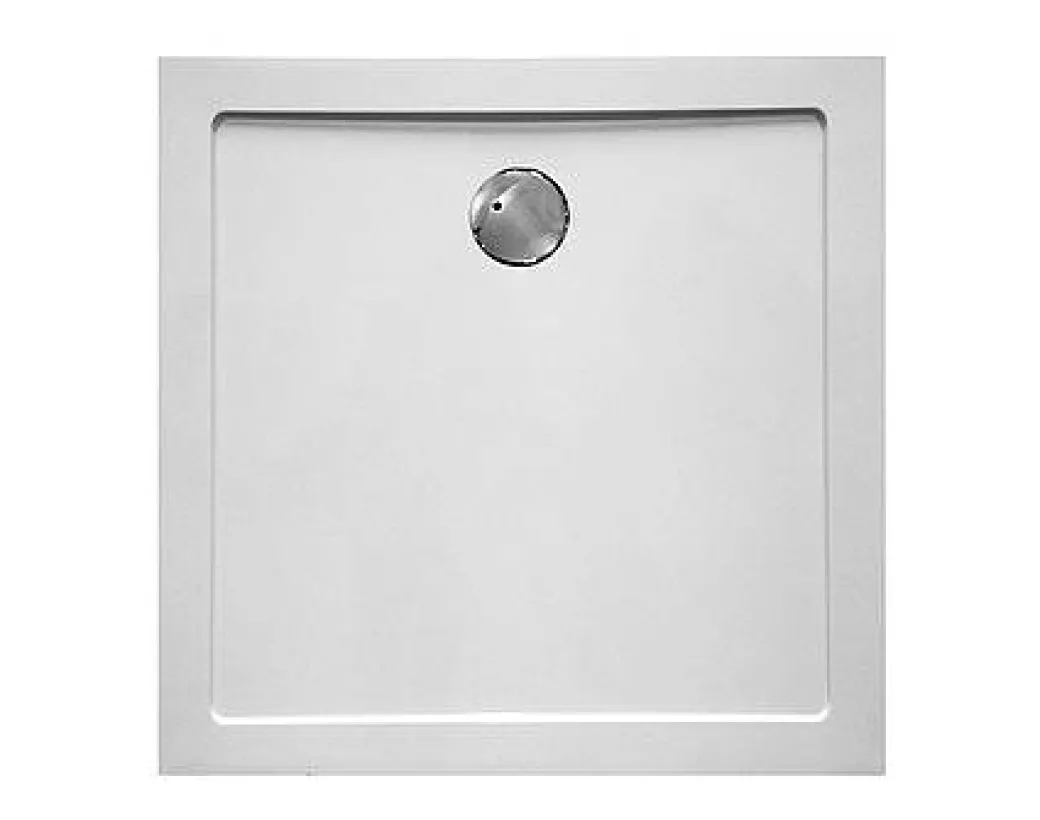 Van Marcke Go Douchebak Helion Vierkant Composiet Wit 90X90X3,5Cm|Brico Discount