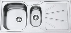 Van Marcke Inbouwspoelbak Go Legato 1 Bak Rvs 100X50Cm|Brico Discount
