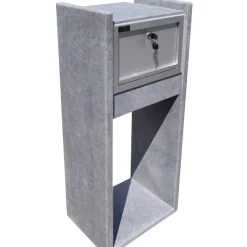 Brico Brievenbussen-Vasp Brievenbus Everest Woodlook Belgische Blauwe Hardsteen