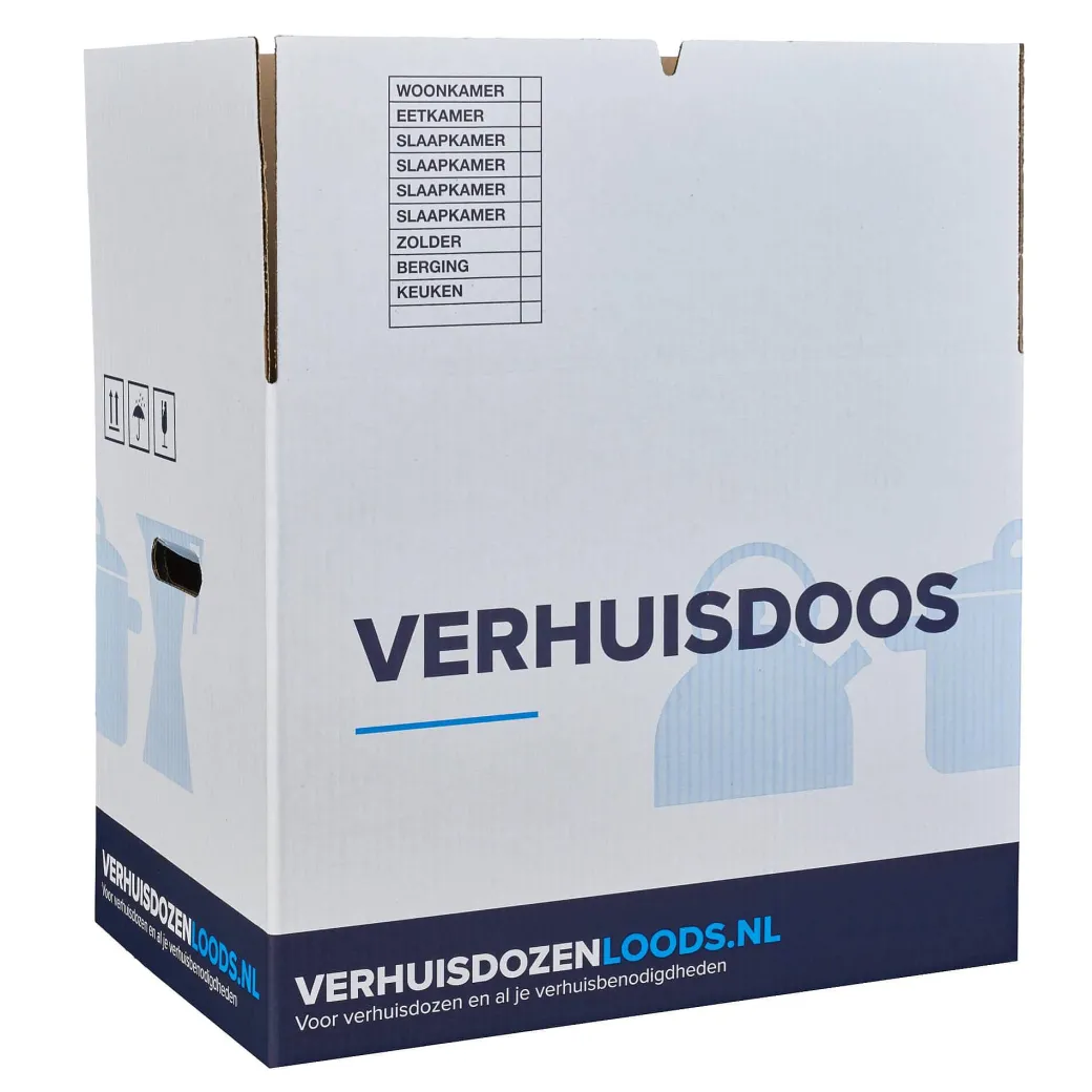 Verhuisservice+ Verhuisdozen - Zelfsluitend - Geen Tape Nodig - 52L - 30 Stuks|Brico Online