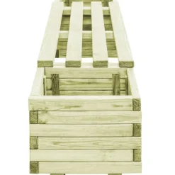 Brico Tuinstoelen-Vidaxl Tuinstoel Geimpregneerd Grenenhout