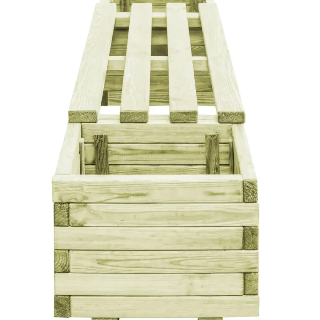 Brico Tuinstoelen-Vidaxl Tuinstoel Geimpregneerd Grenenhout