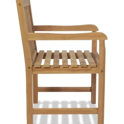 Brico Tuinstoelen-Vidaxl Tuinstoelen 2 St Massief Teakhout