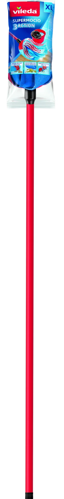 Vileda Super Mocio Triple Action 3D Telescopische Steel|Brico Clearance