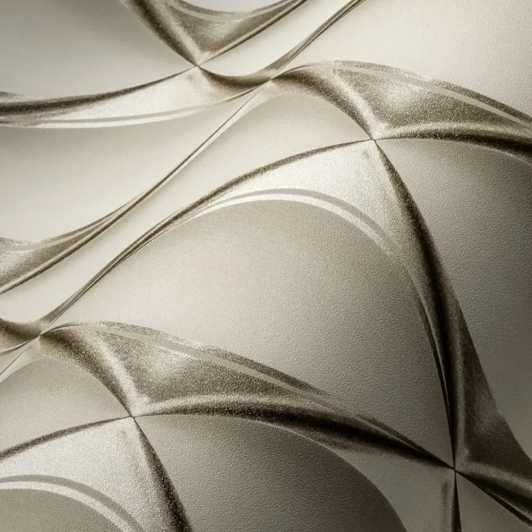 Brico Vinylbehang-Vinylbehang Op Vlies Ttianon Creme 386913