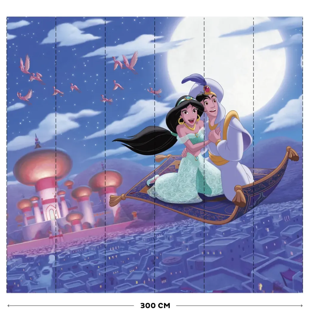 Brico Behang Kinderkamer-Vliesbehang Magic Carpet Ride Mural