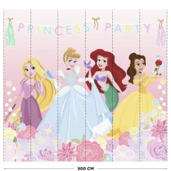 Brico Behang Kinderkamer-Vliesbehang Princess Party Mural