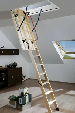 Brico Zoldertrappen-Vlizotrap Lwk 280 Cm Hoogte, Bak 14 Cm Hoog - 70 X 120 Cm