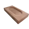 Vuurvaste Steen Bruin 22X11X3Cm 928St + Pallet 5696730|Brico Outlet