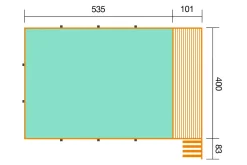 Brico Opzetzwembaden Met Pomp-Weka Massief Houten Zwembad 595 Maat 2 Blauw/Mosica
