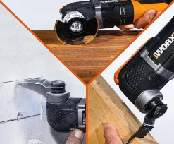 Worx Multitool Sonicrafter Wx696 20V|Brico Best