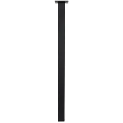 Brico Meubelpoten-Zwarte Tafelpoot Vierkant - 40 X 40 X 720 Mm